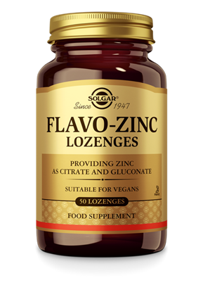 SOLGAR FLAVO ZINC LOZENGES 50ST